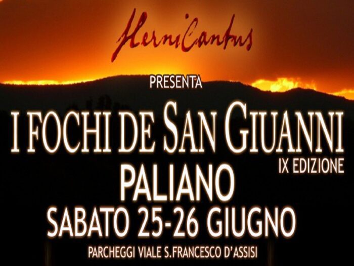 Paliano, I fochi de San Giuanni 2016