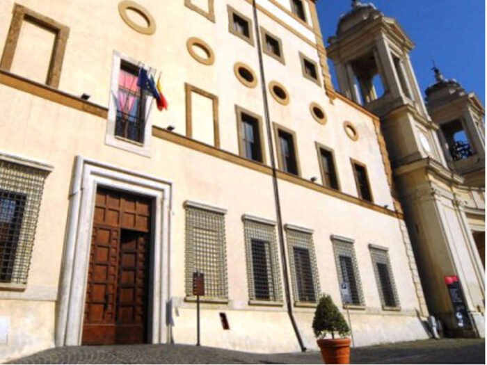 valmontone aula consiliare palazzo Pamphilj