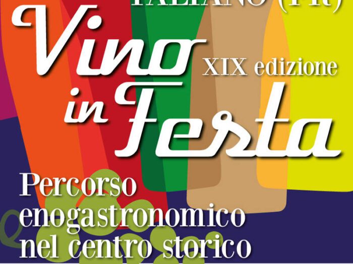 Paliano, Vino in Festa 2016: 8 e 9 luglio parte la XIX edizione