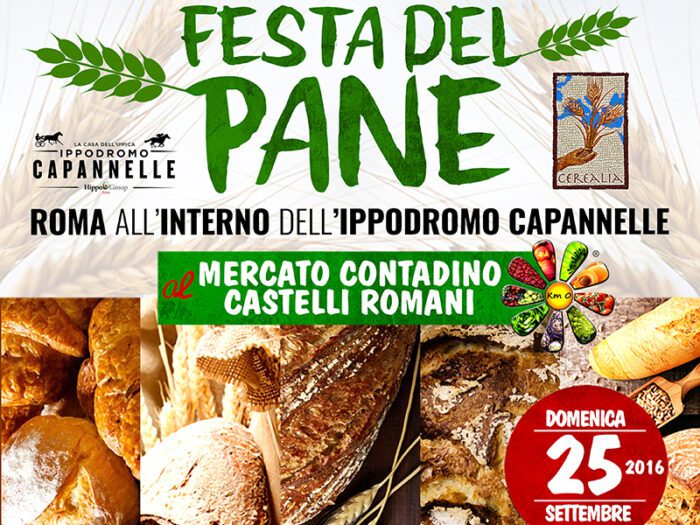 Castelli Romani festa del pane mercato contadino capannelle