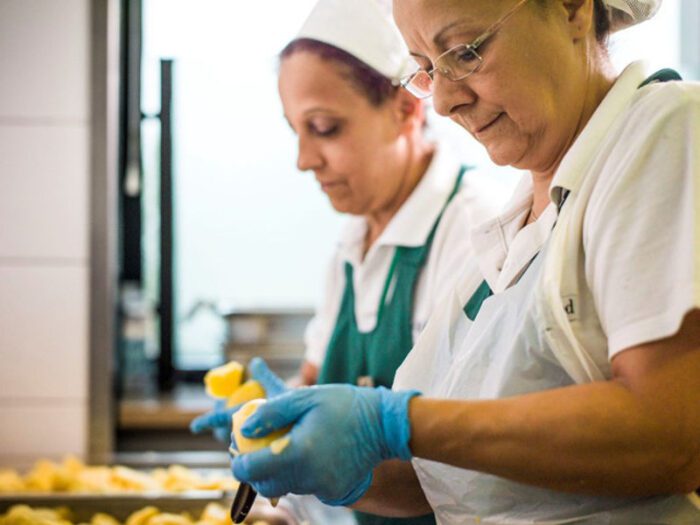 roma addetti mensa lavoro