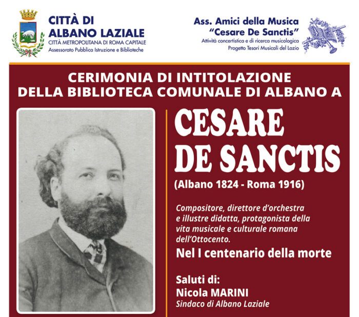 albano biblioteca cesare de sanctis