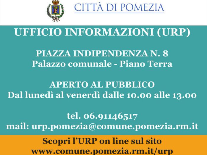 pomezia nuovo ufficio informazioni