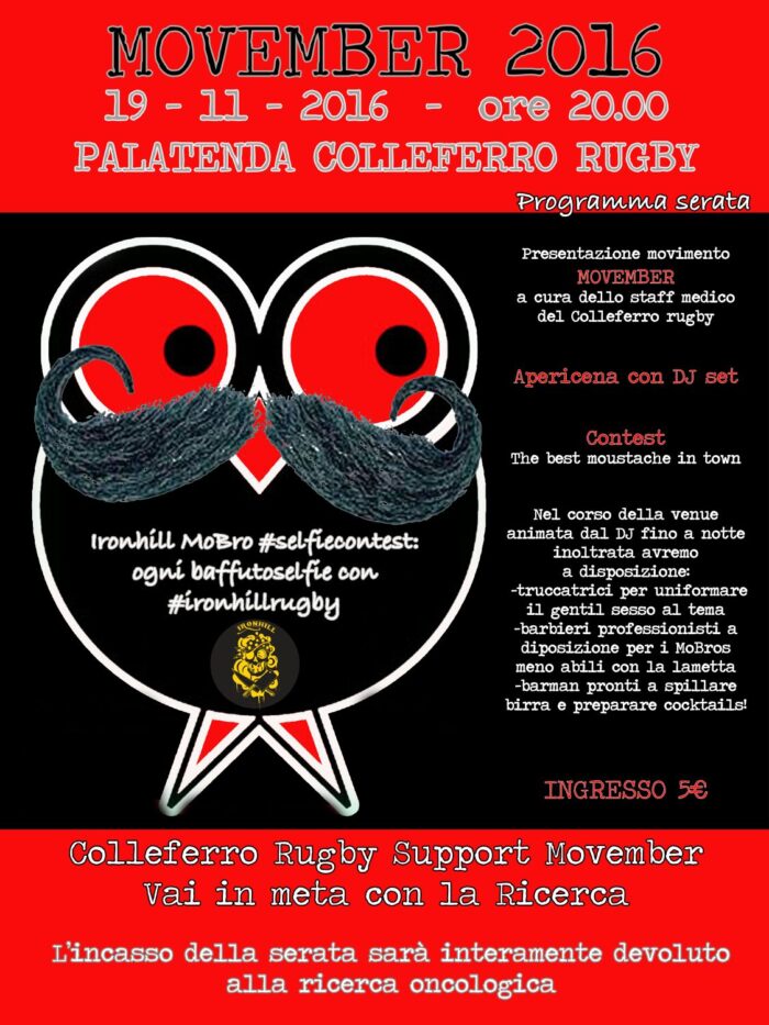 Colleferro Rugby Movember