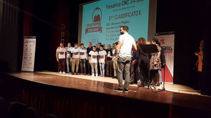 Isola del Liri, Scuola Nicolucci Reggio primo classificato nel Lazio con il programma Startupper school academy