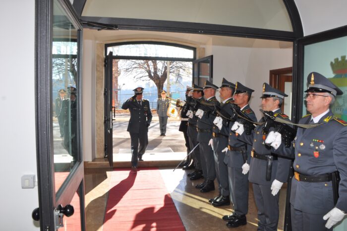 Frosinone, il Comandante Regionale Buratti visita il comando della GDF