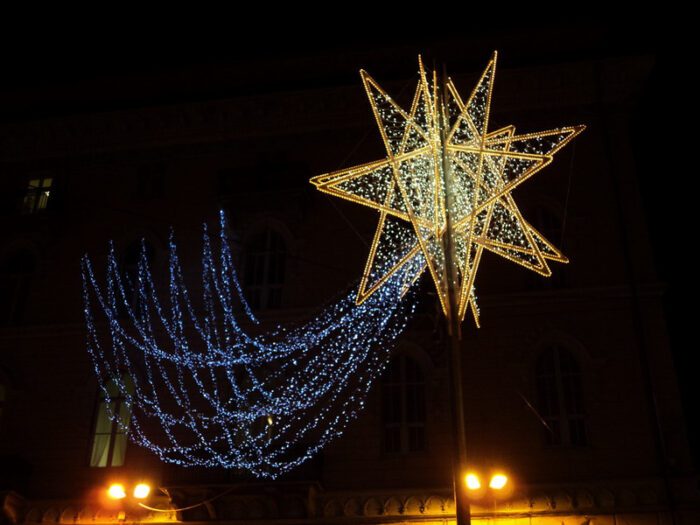 Tivoli aleppo luci luminarie spente