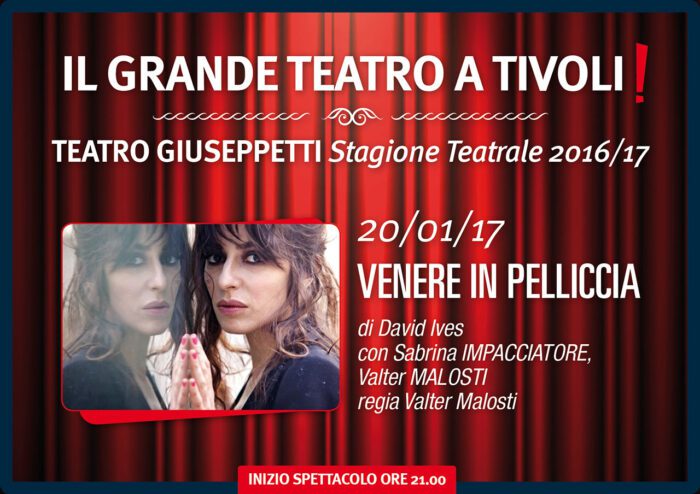 Fine settimana all'insegna del gran teatro con la Venere in pelliccia e pecore nere