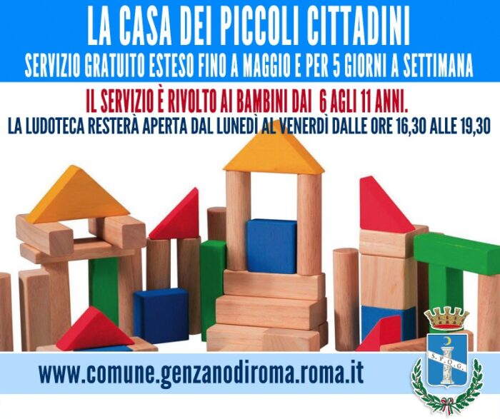 genzano ludoteca La Casa dei Piccoli Cittadini