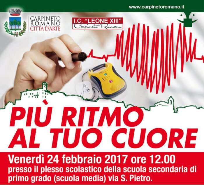 carpineto romano defibrillatore