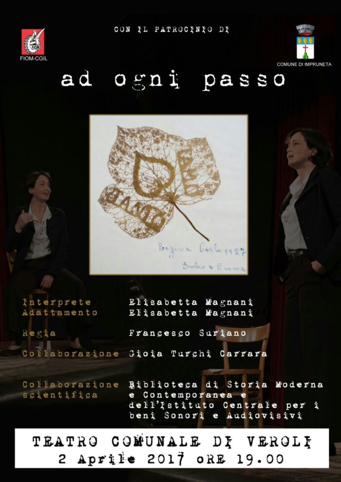 Veroli nel fine settimana al teatro comunale in scena “Ad ogni passo".