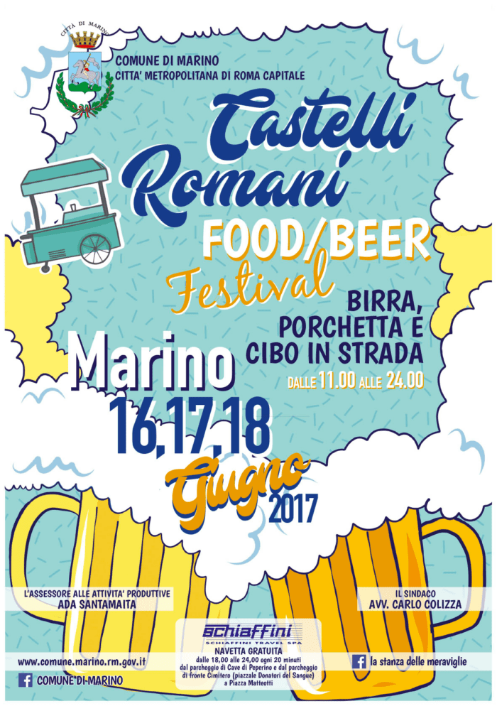 marino castelli romani food fest