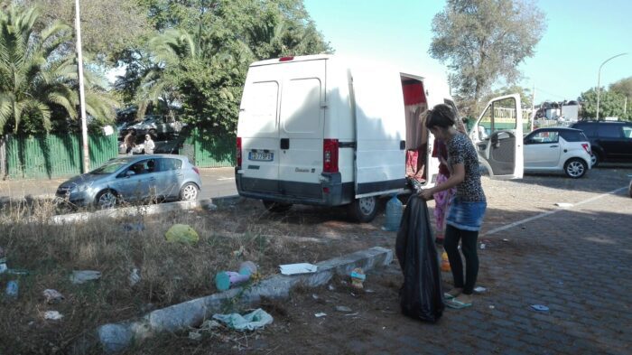 Roma, Togliatti. Operazione antidegrado tra accampamenti abusivi e prostituzione (FOTO)