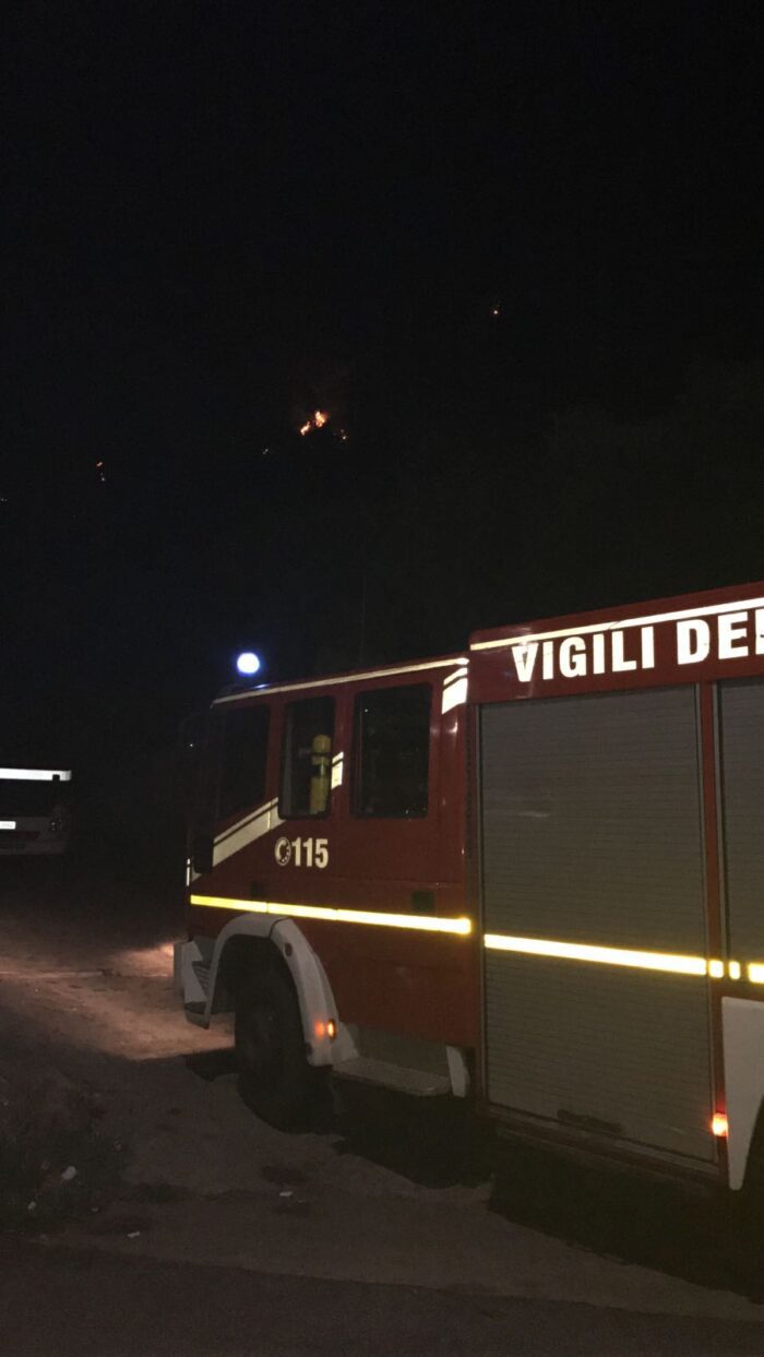 Colli Anieni, incendio in appartamento. L'intervento dei Vigili del Fuoco