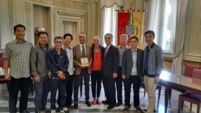 frascati delegazione sud corea