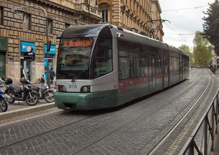 via prenestina lavori tram 3 8 luglio 2023 atac