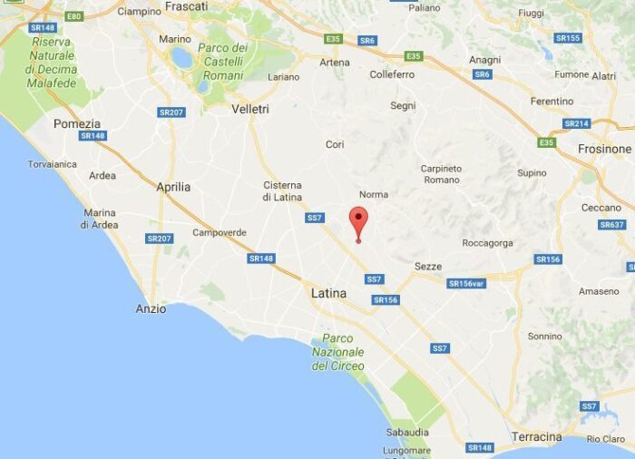 Terremoto Sermoneta oggi 28 settembre 2017: scossa avvertita a Latina e dintorni