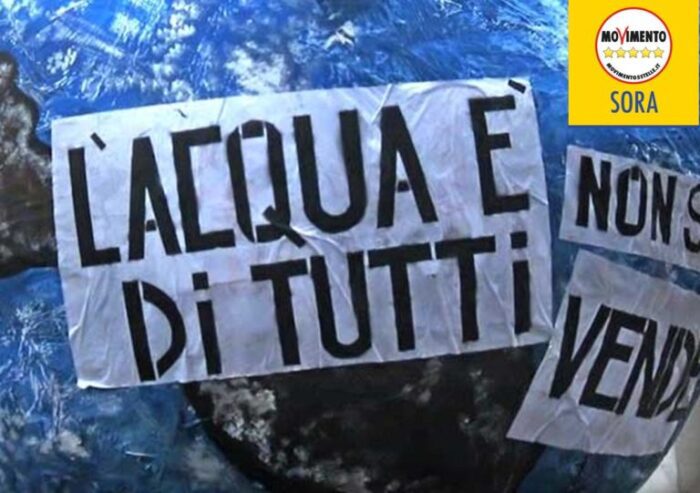 Sora, l'appello del M5S al Sindaco: "Acqua, si Intervenga per risolvere i problemi"