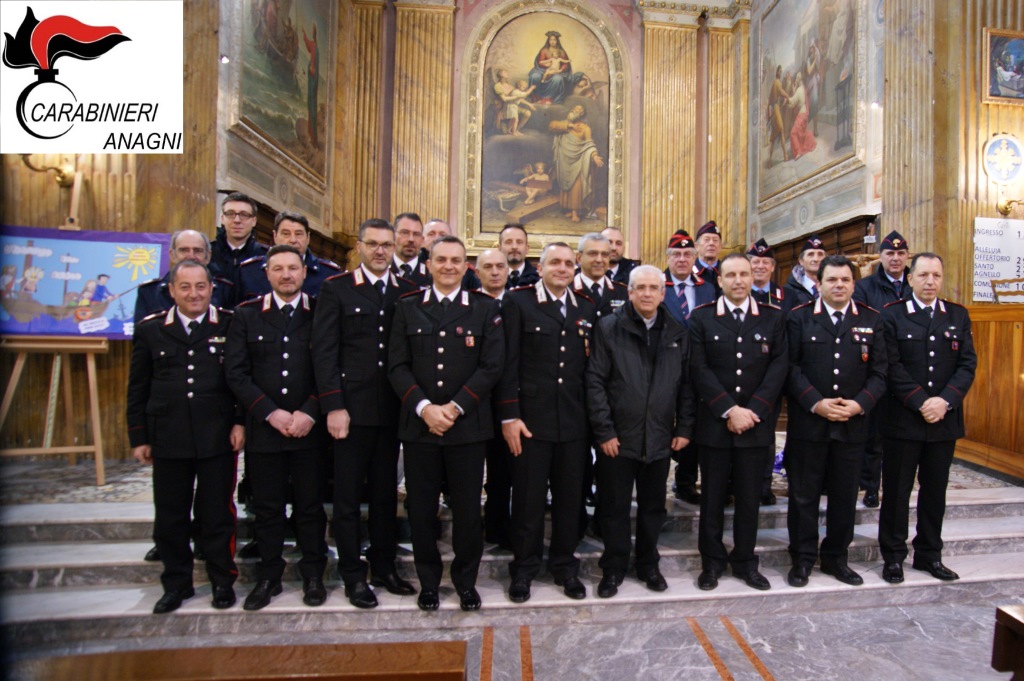 Anagni, celebrato il precetto Pasquale insieme ai carabinieri