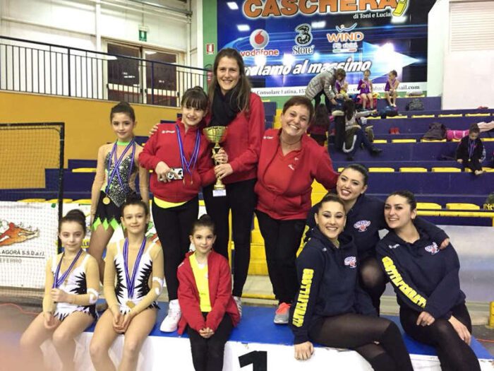 san nilo grotta ritmica sul podio