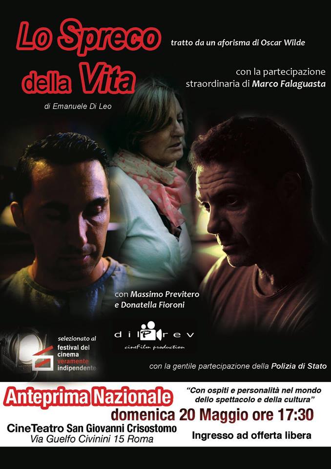 Lo spreco di vita, il film ambientato a Tor Pignattara sarà proiettato in anteprima nazionale il 20 maggio