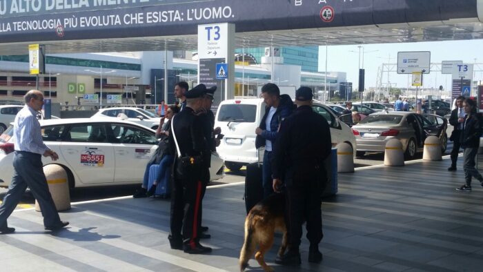 Fiumicino, controlli intensificati all'aeroporto Leonardo Da Vinci: due persone denunciate