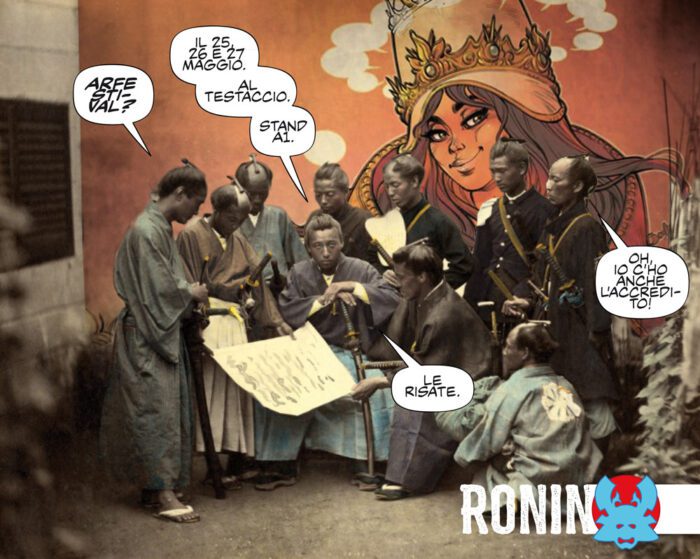 Roma, presente anche il Collettivo Ronin all'Arf Festival 2018