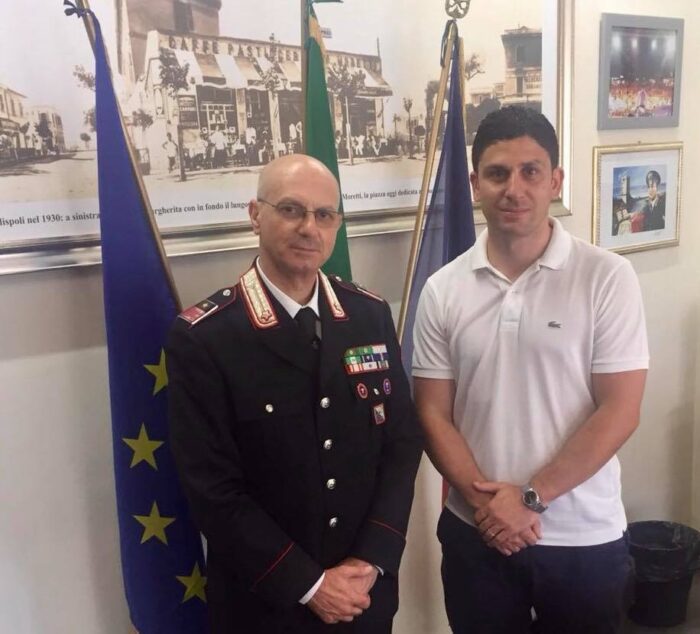 Ladispoli, appena arrivato il nuovo comandante dei Carabinieri: Umberto Polizzi