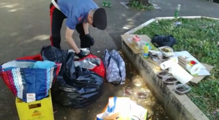 Stazione Termini, 7 denunce e 15 multe emesse: sequestrati 30 kg di cibo e bevande