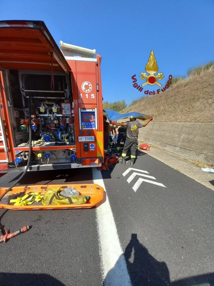 a12 incidente civitavecchia