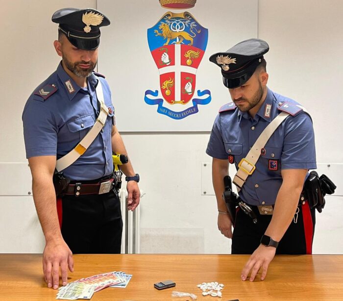 monterotondo aveva dosi di cocaina arrestata