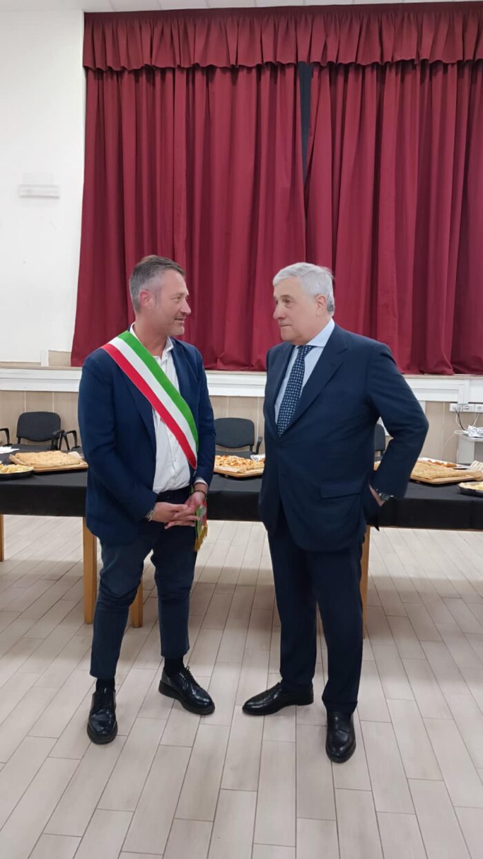 Paliano, il ministro Tajani in visita al carcere