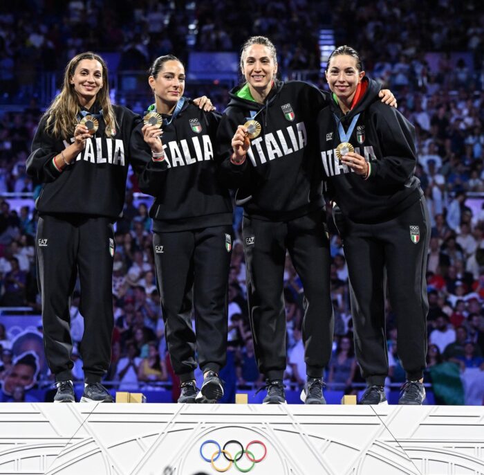 oro olimpico spada femminile università di roma tor vergata