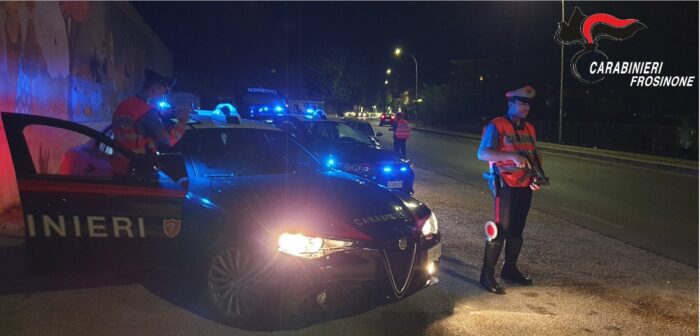 Controlli straordinari ad Anagni e Ferentino: segnalate e allontanate diverse persone