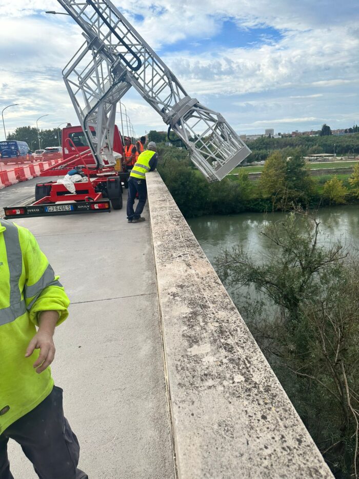 Roma. Ponte Marconi: da domani riapre la strada, lavori sul marciapiedi